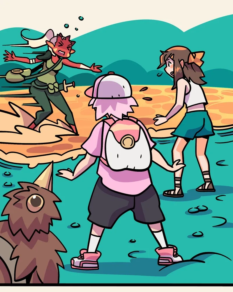 Falling in the Blue Chapter 9 page 48 - 