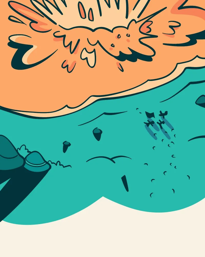 Falling in the Blue Chapter 9 page 64 - 
