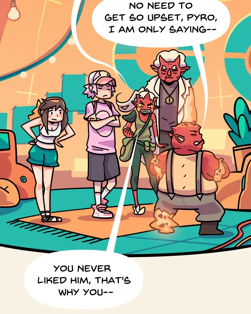 Falling in the Blue Chapter 9 page 8 - 