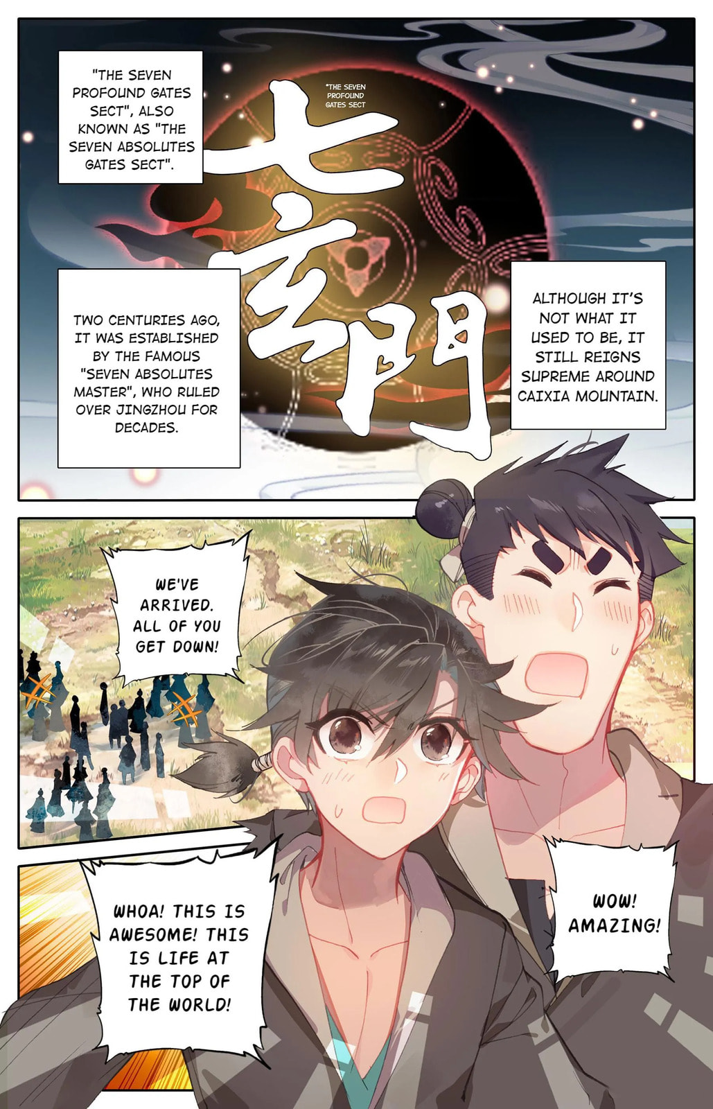 A Record of a Mortal's Journey to Immortality Chapter 1 page 8 - 