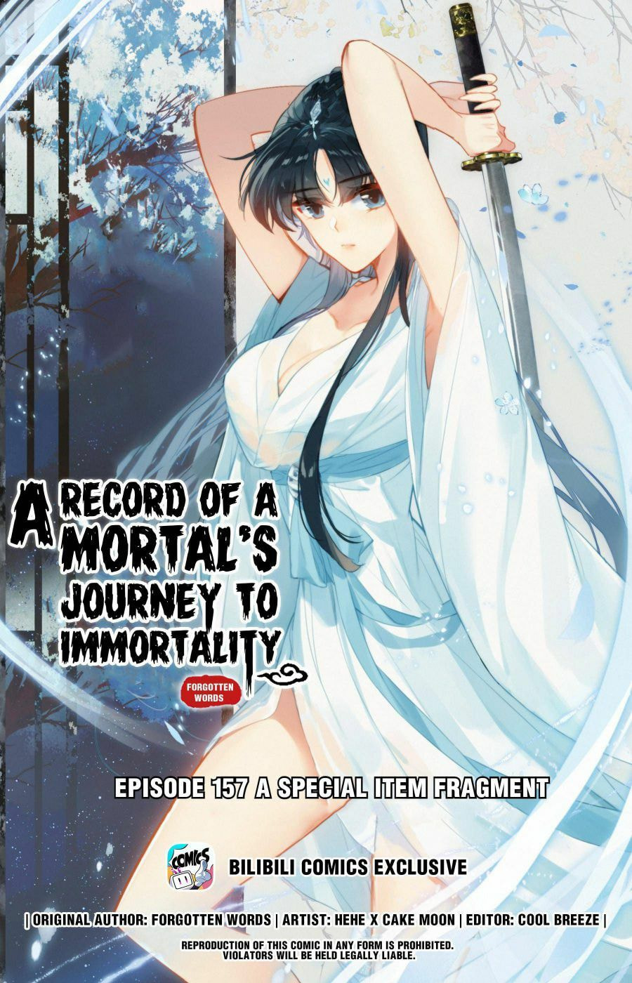 A Record of a Mortal's Journey to Immortality Chapter 157 page 1 - 
