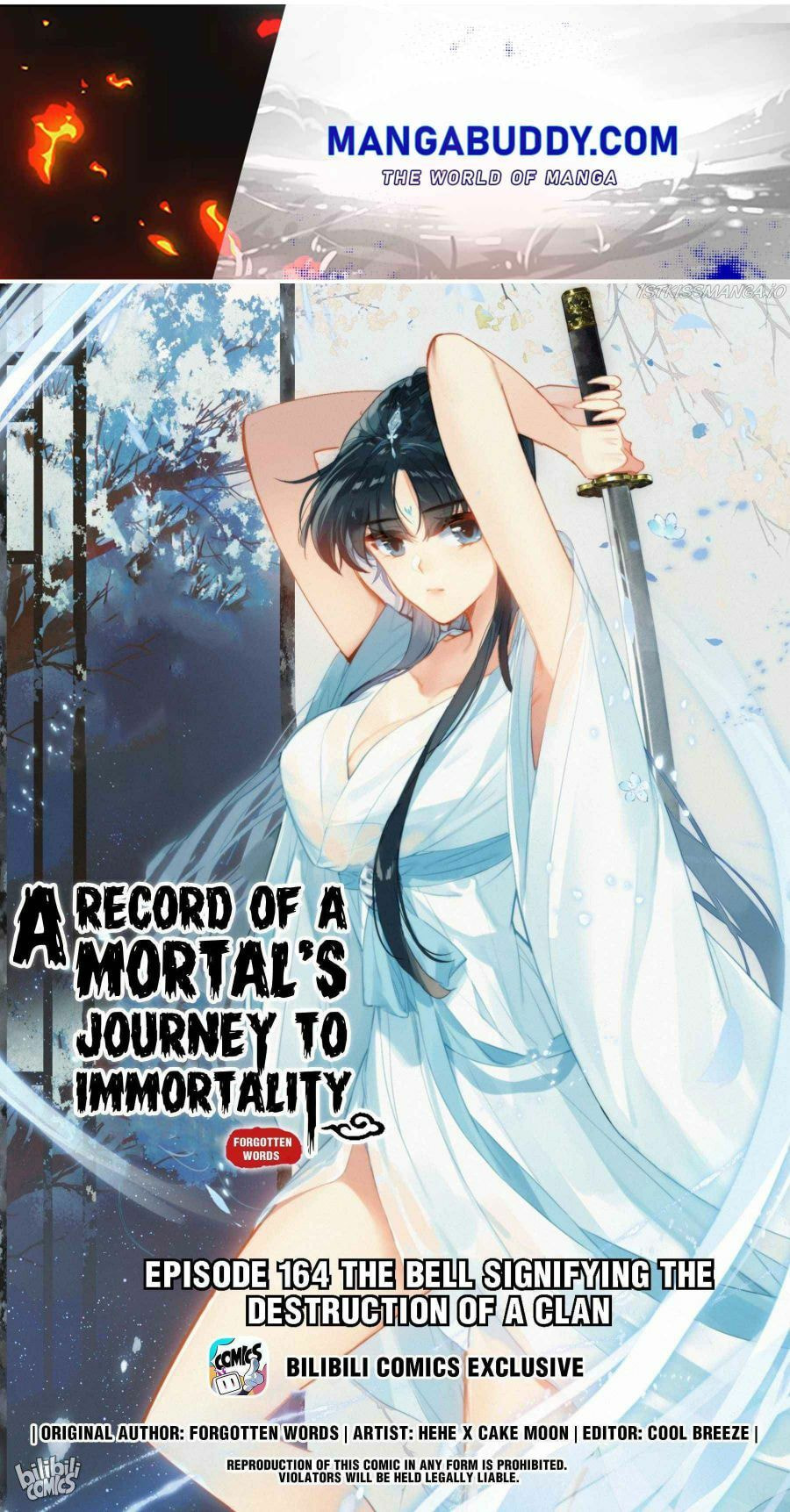 A Record of a Mortal's Journey to Immortality Chapter 164 page 1 - 