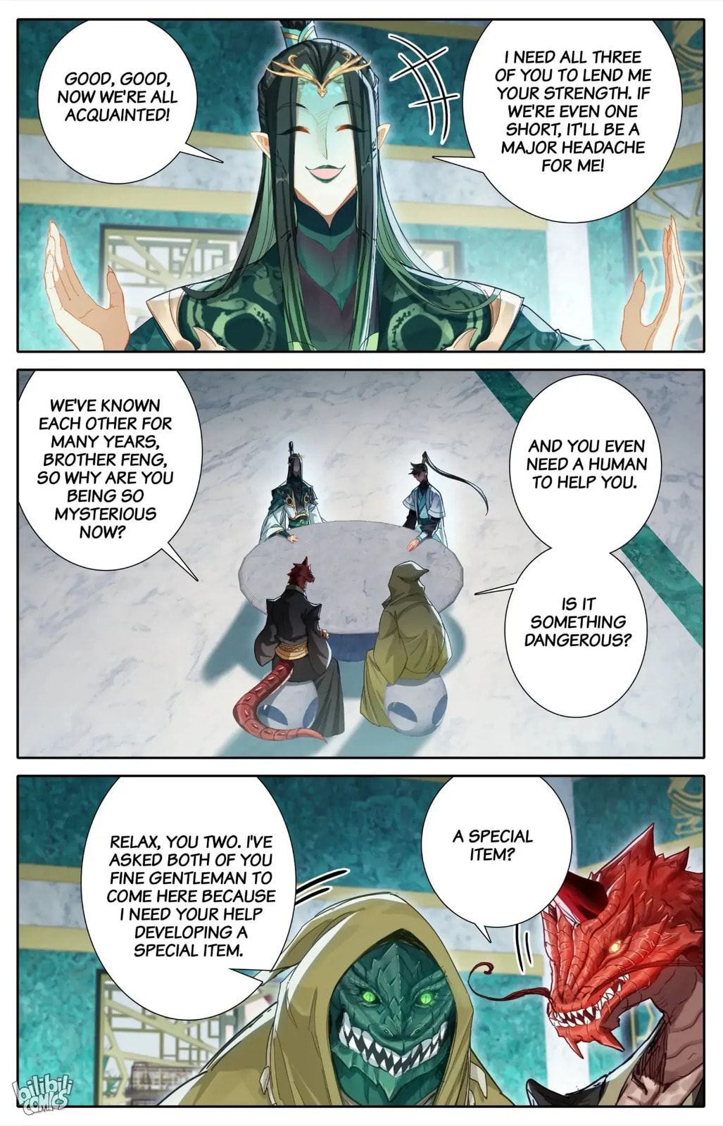 A Record of a Mortal's Journey to Immortality Chapter 261 page 3 - 