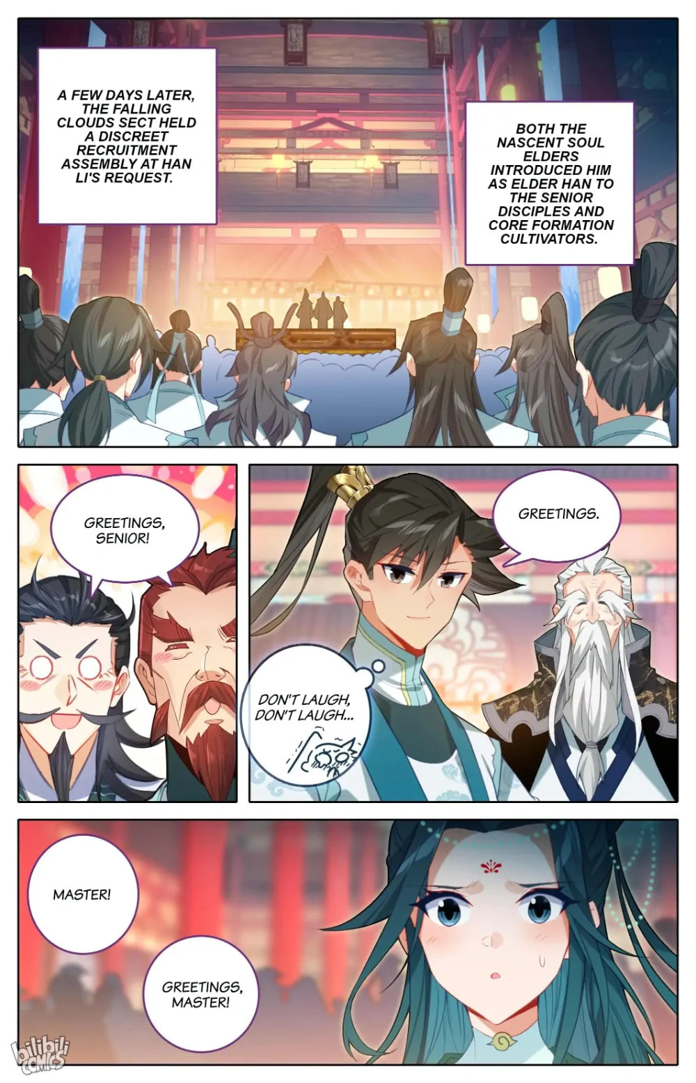 A Record of a Mortal's Journey to Immortality Chapter 303 page 8 - 