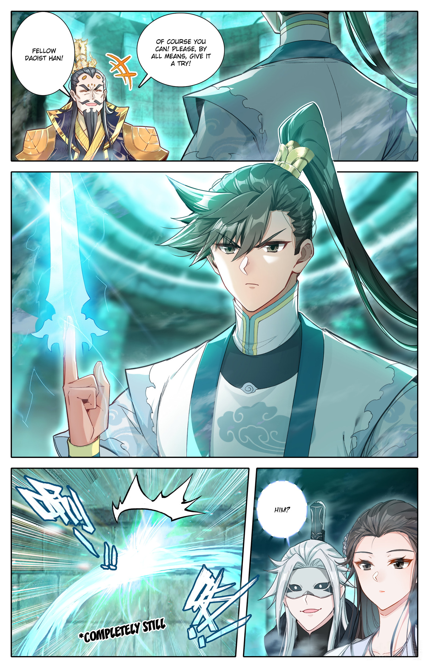 A Record of a Mortal's Journey to Immortality Chapter 323 page 3 - 