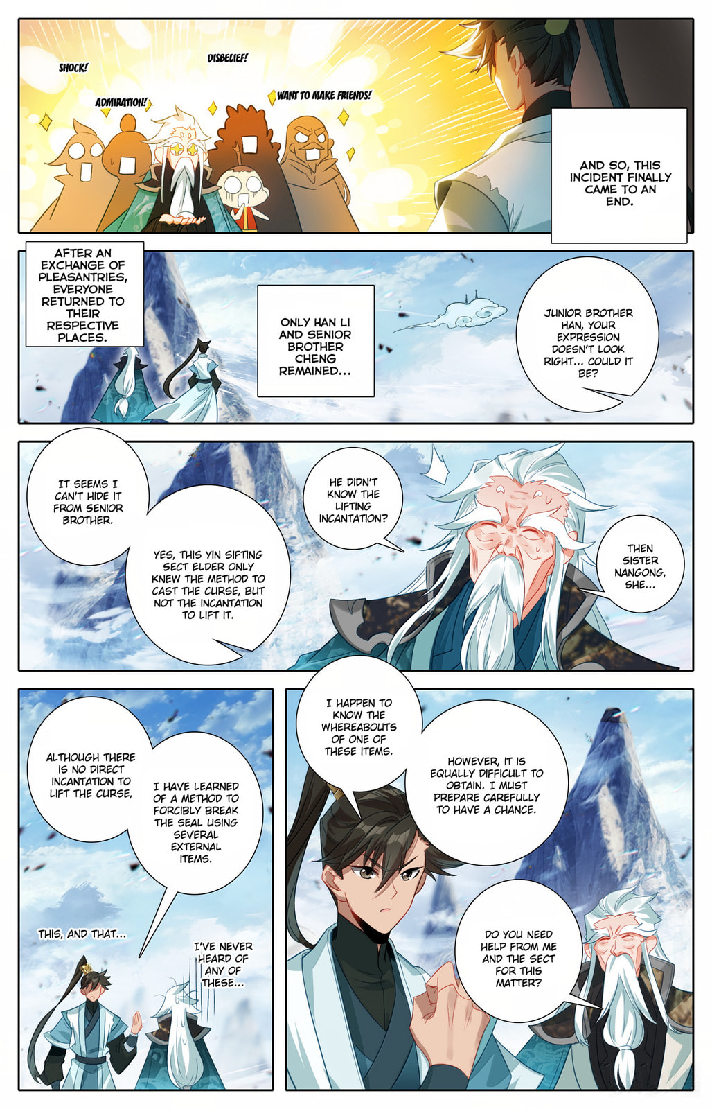 A Record of a Mortal's Journey to Immortality Chapter 356 page 12 - 