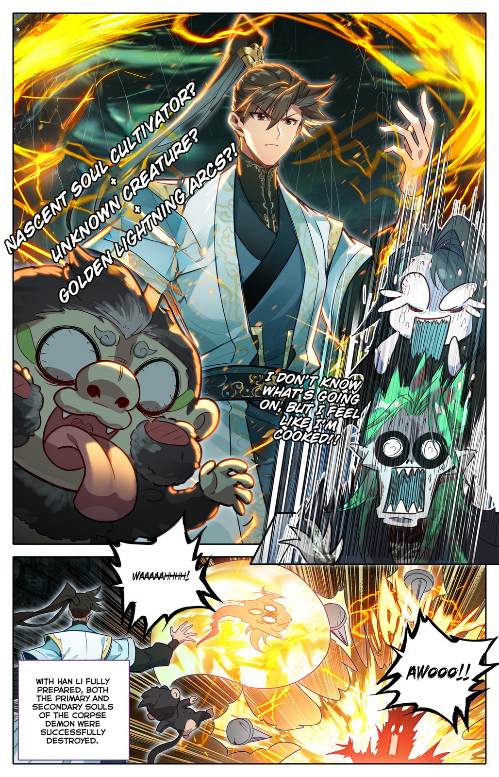 A Record of a Mortal's Journey to Immortality Chapter 357 page 6 - 