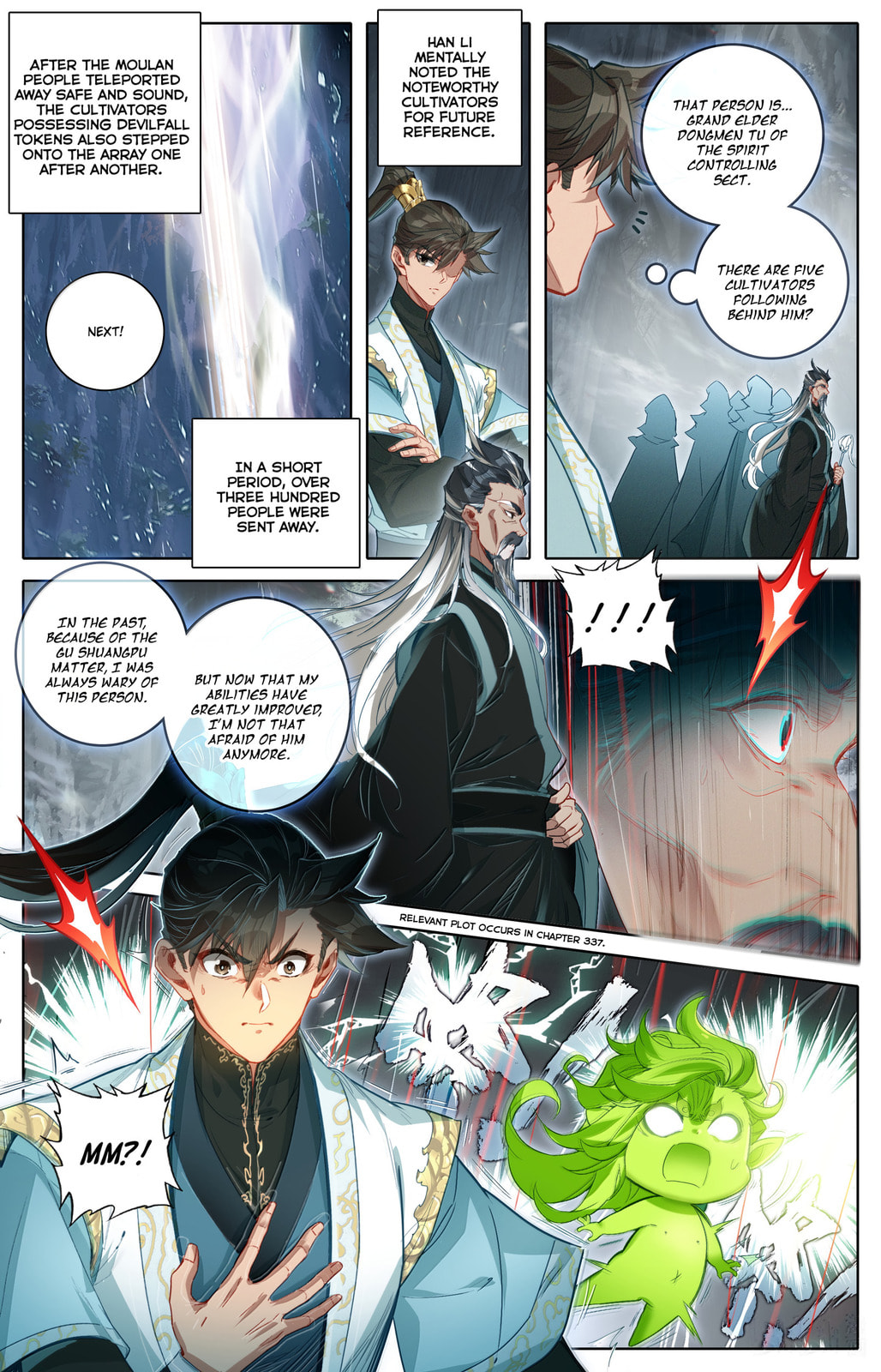 A Record of a Mortal's Journey to Immortality Chapter 360 page 10 - 