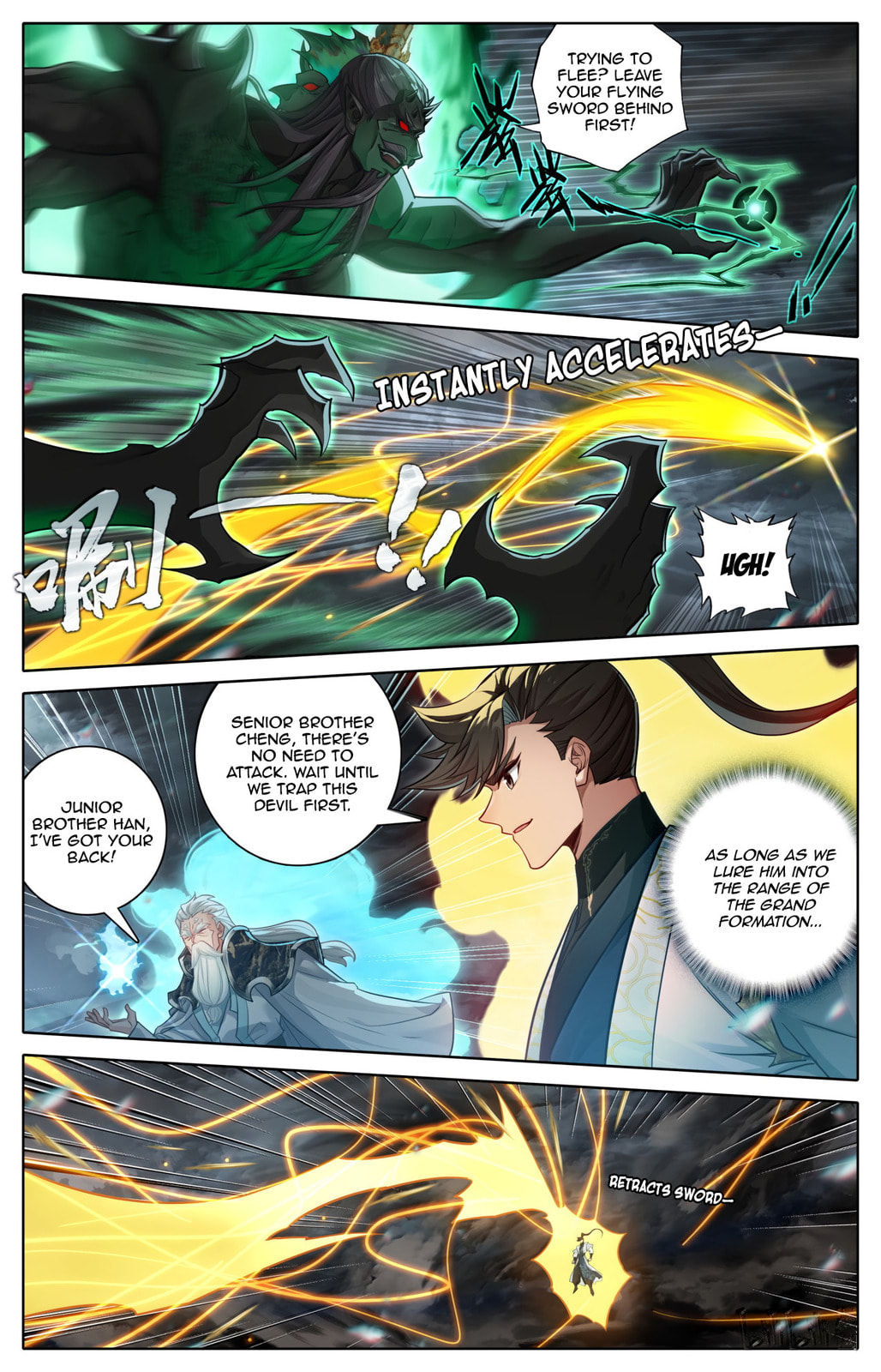A Record of a Mortal's Journey to Immortality Chapter 375 page 8 - 