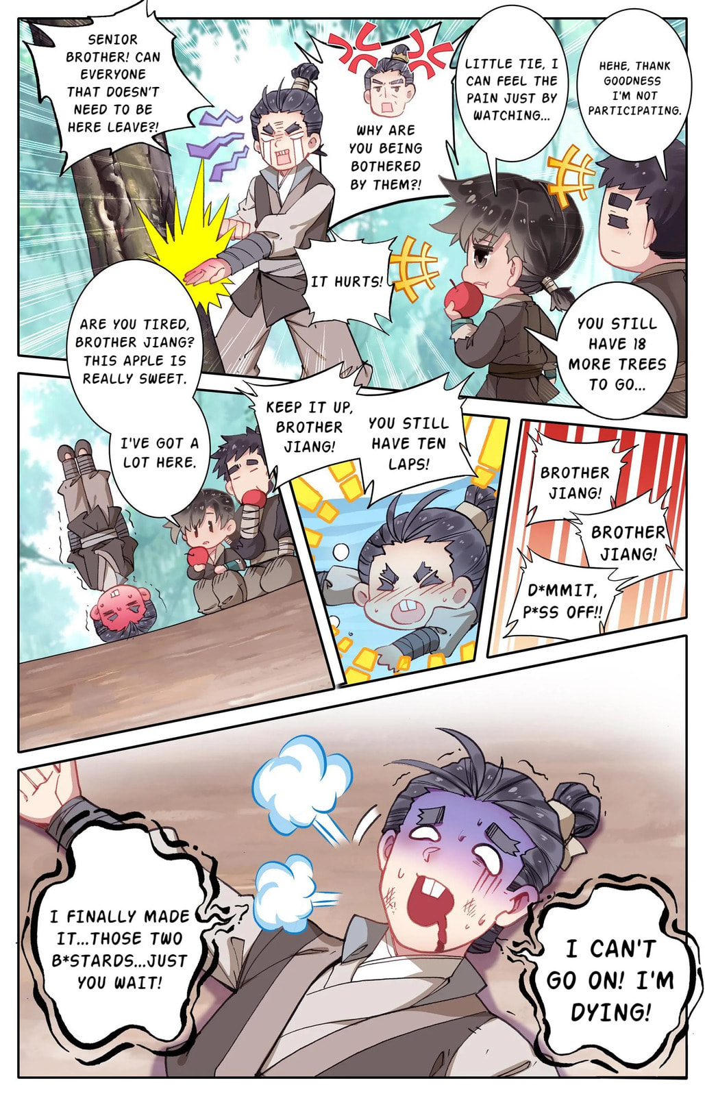 A Record of a Mortal's Journey to Immortality Chapter 5 page 8 - 