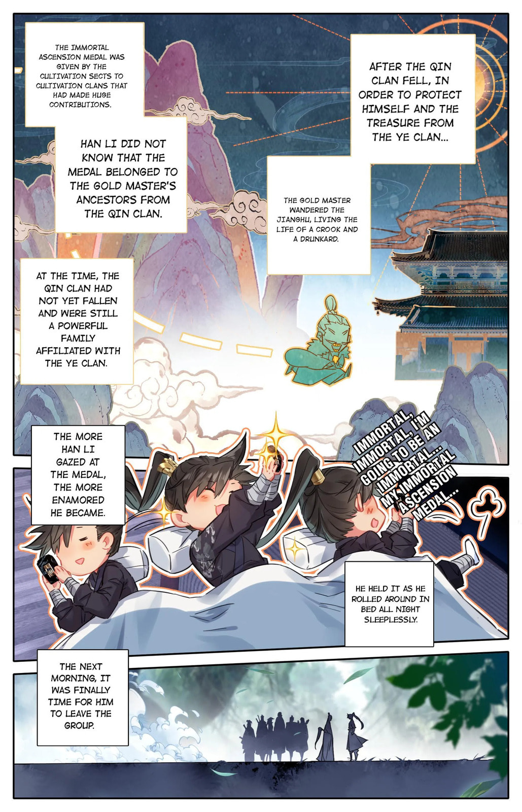 A Record of a Mortal's Journey to Immortality Chapter 64.2 page 5 - 