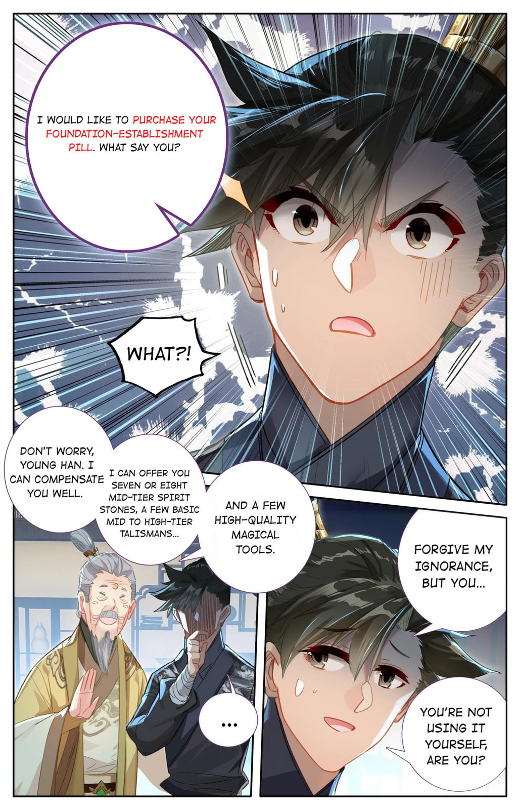 A Record of a Mortal's Journey to Immortality Chapter 68.2 page 3 - 