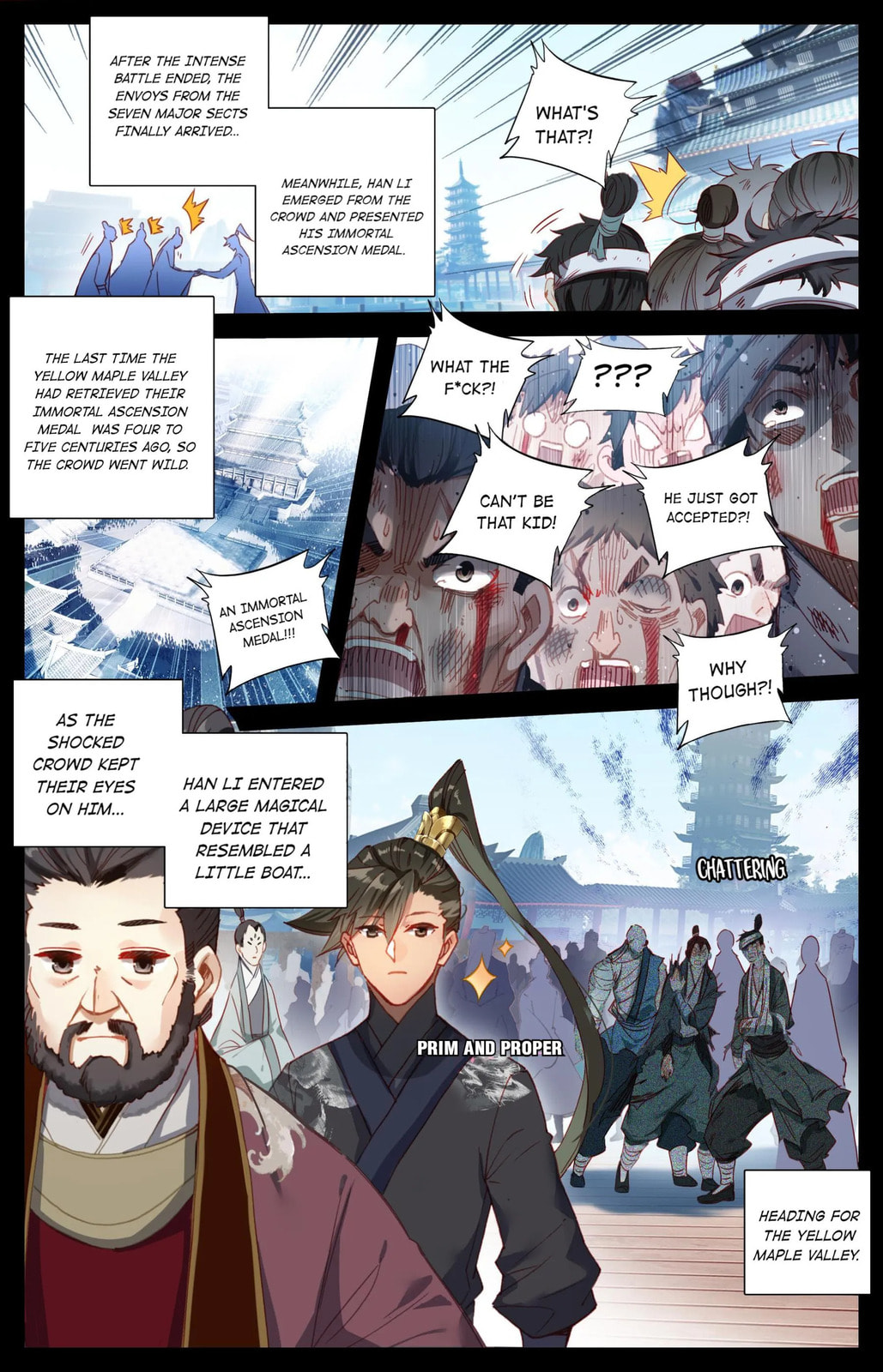 A Record of a Mortal's Journey to Immortality Chapter 69.1 page 4 - 