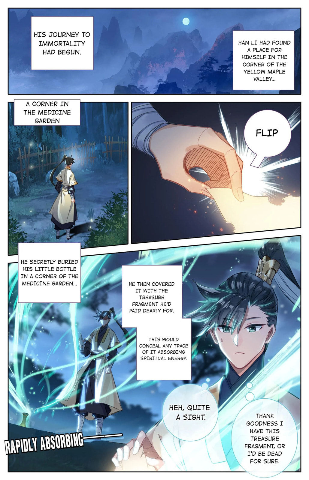 A Record of a Mortal's Journey to Immortality Chapter 71.1 page 6 - 