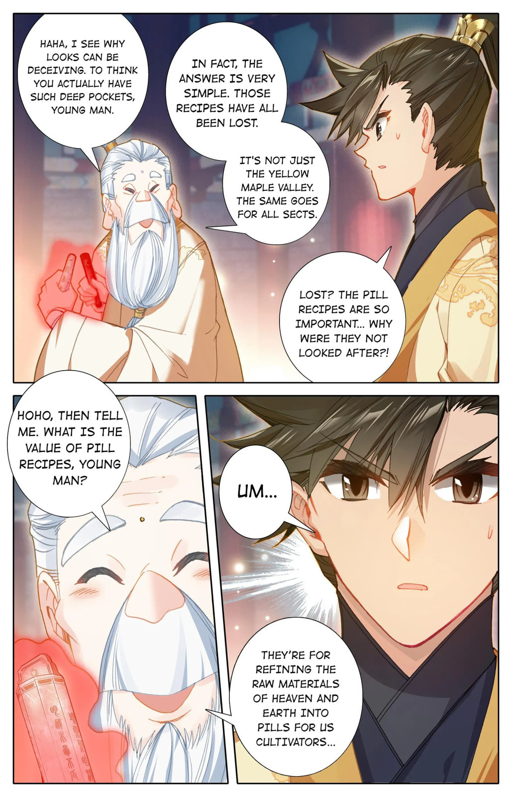 A Record of a Mortal's Journey to Immortality Chapter 74.1 page 4 - 