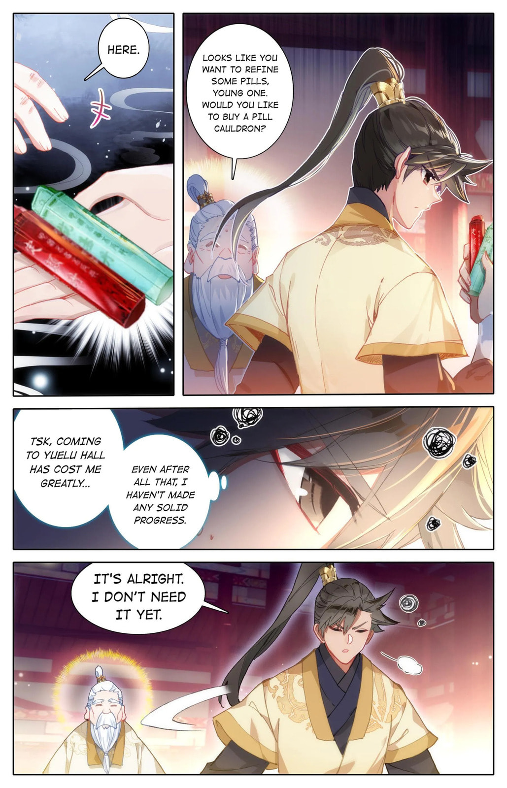 A Record of a Mortal's Journey to Immortality Chapter 74.1 page 6 - 