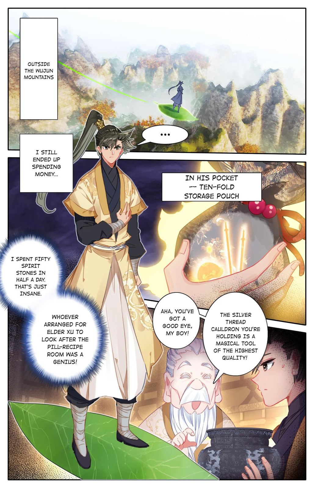 A Record of a Mortal's Journey to Immortality Chapter 74.2 page 2 - 