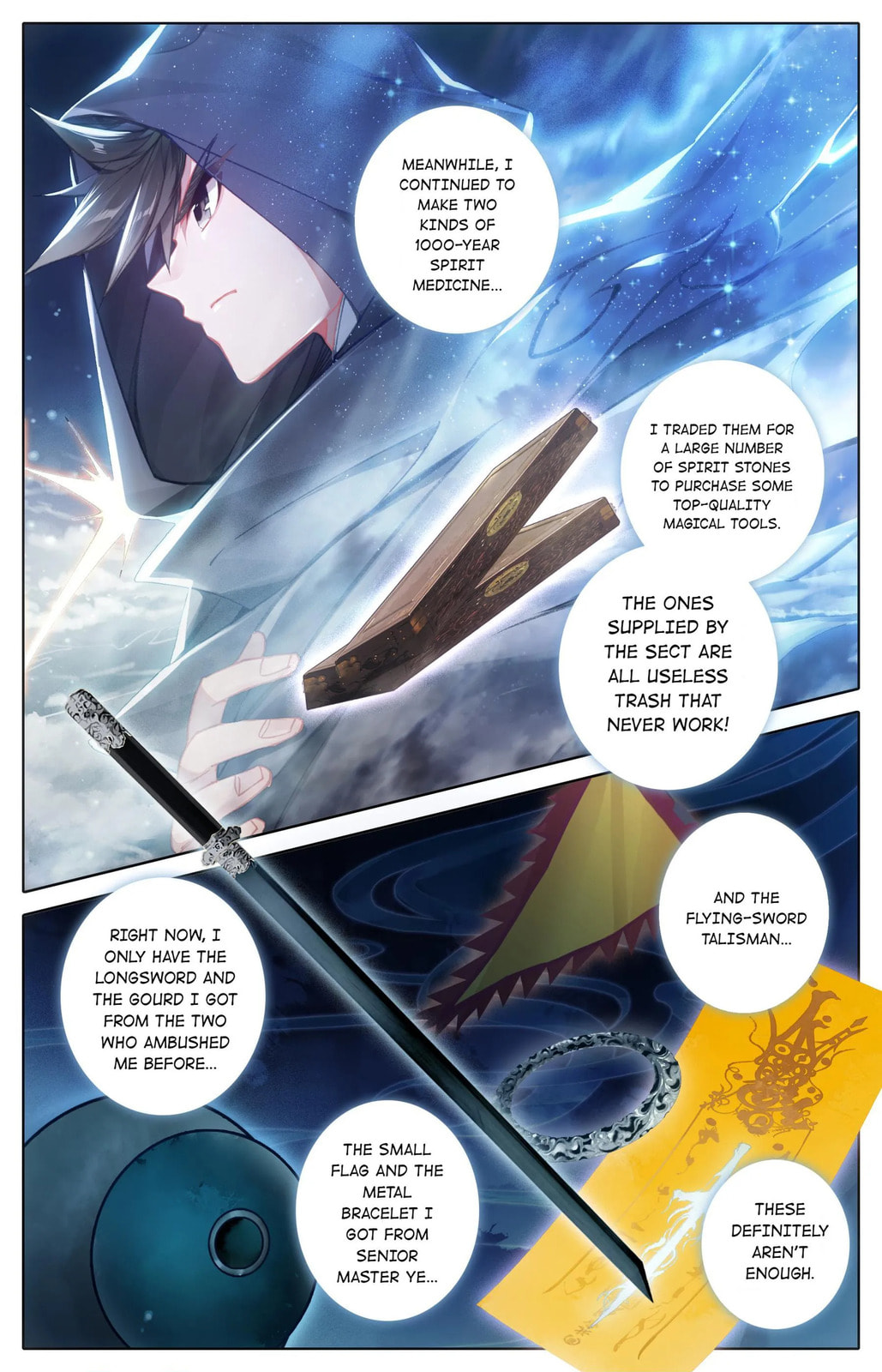 A Record of a Mortal's Journey to Immortality Chapter 77.2 page 1 - 