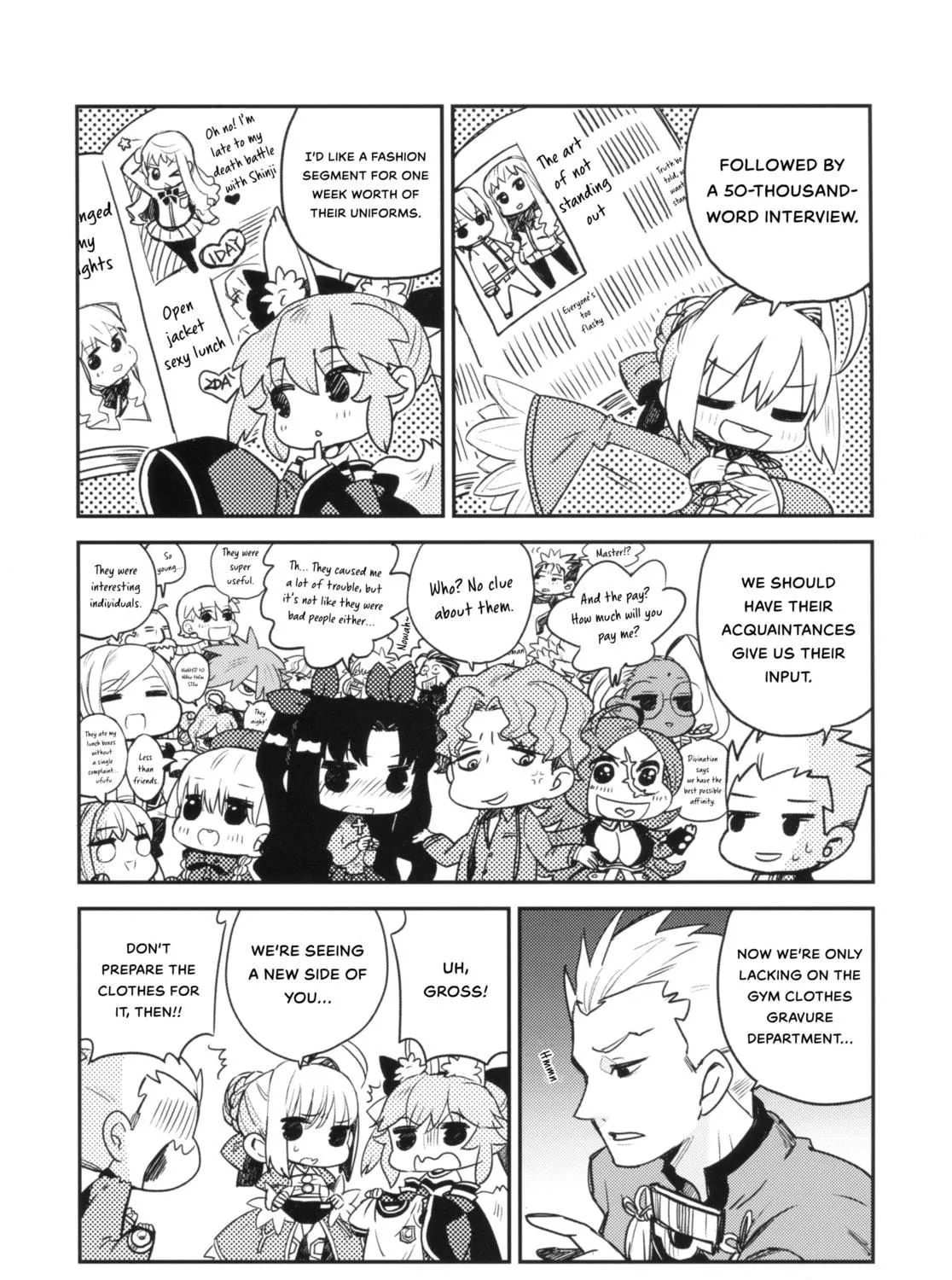 Fate/Extra Visual Fanbook Chapter 1 page 11 - 