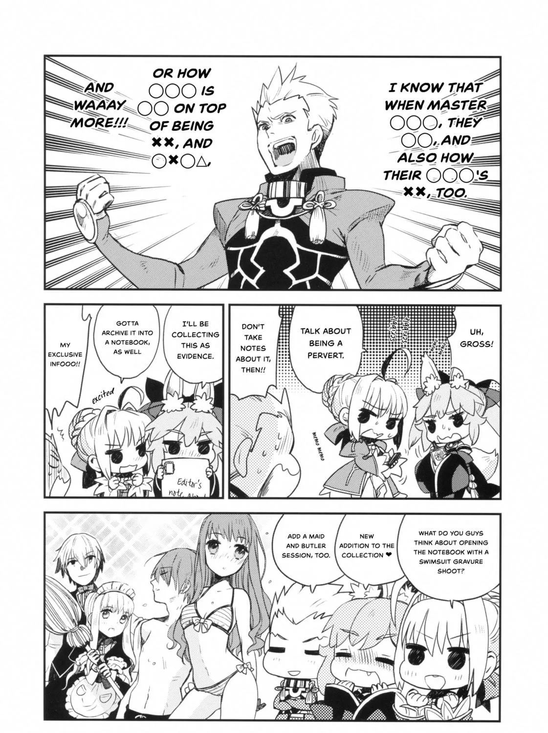 Fate/Extra Visual Fanbook Chapter 1 page 9 - 