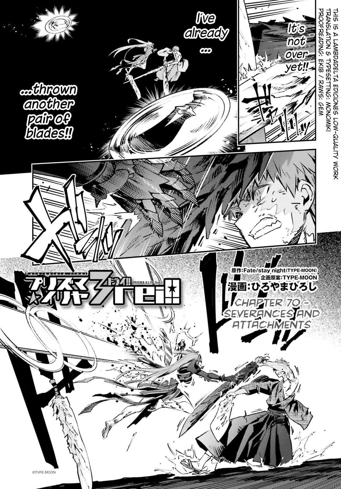Fate/kaleid Liner Prisma☆Illya 3Rei!! Chapter 70 page 3 - 