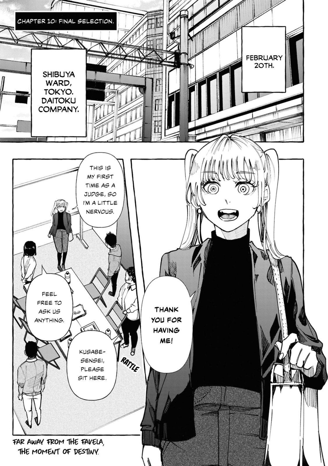 Favela no Mangaka Chapter 10 page 2 - 
