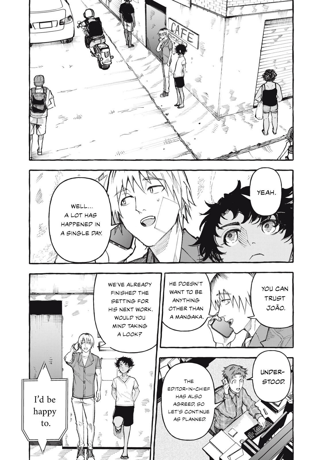 Favela no Mangaka Chapter 17 page 12 - 