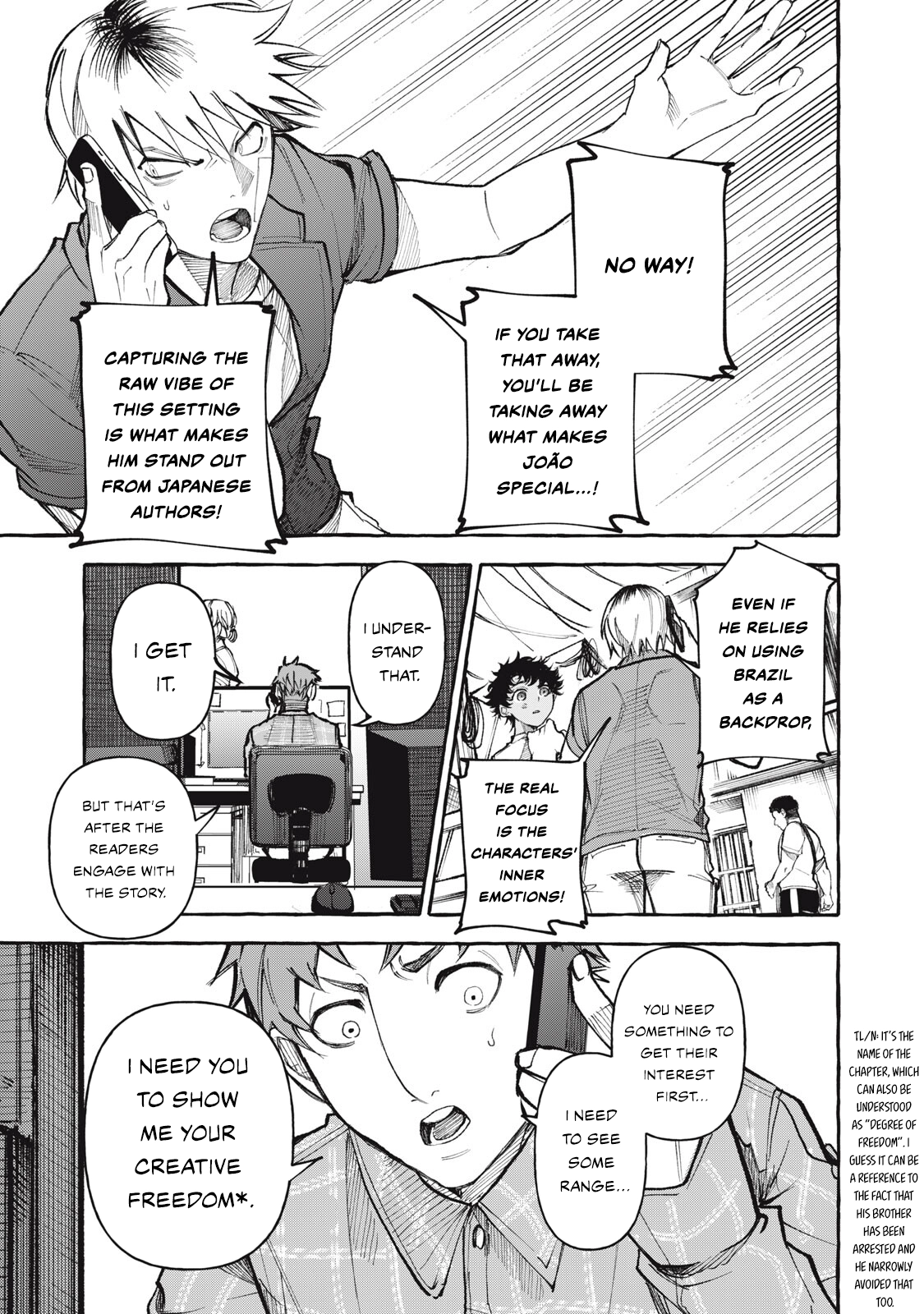 Favela no Mangaka Chapter 17 page 18 - 