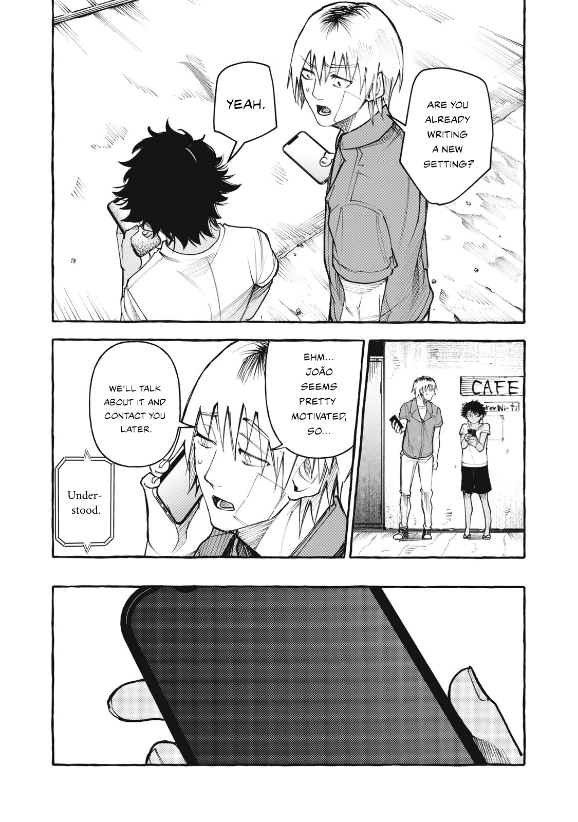 Favela no Mangaka Chapter 17 page 25 - 