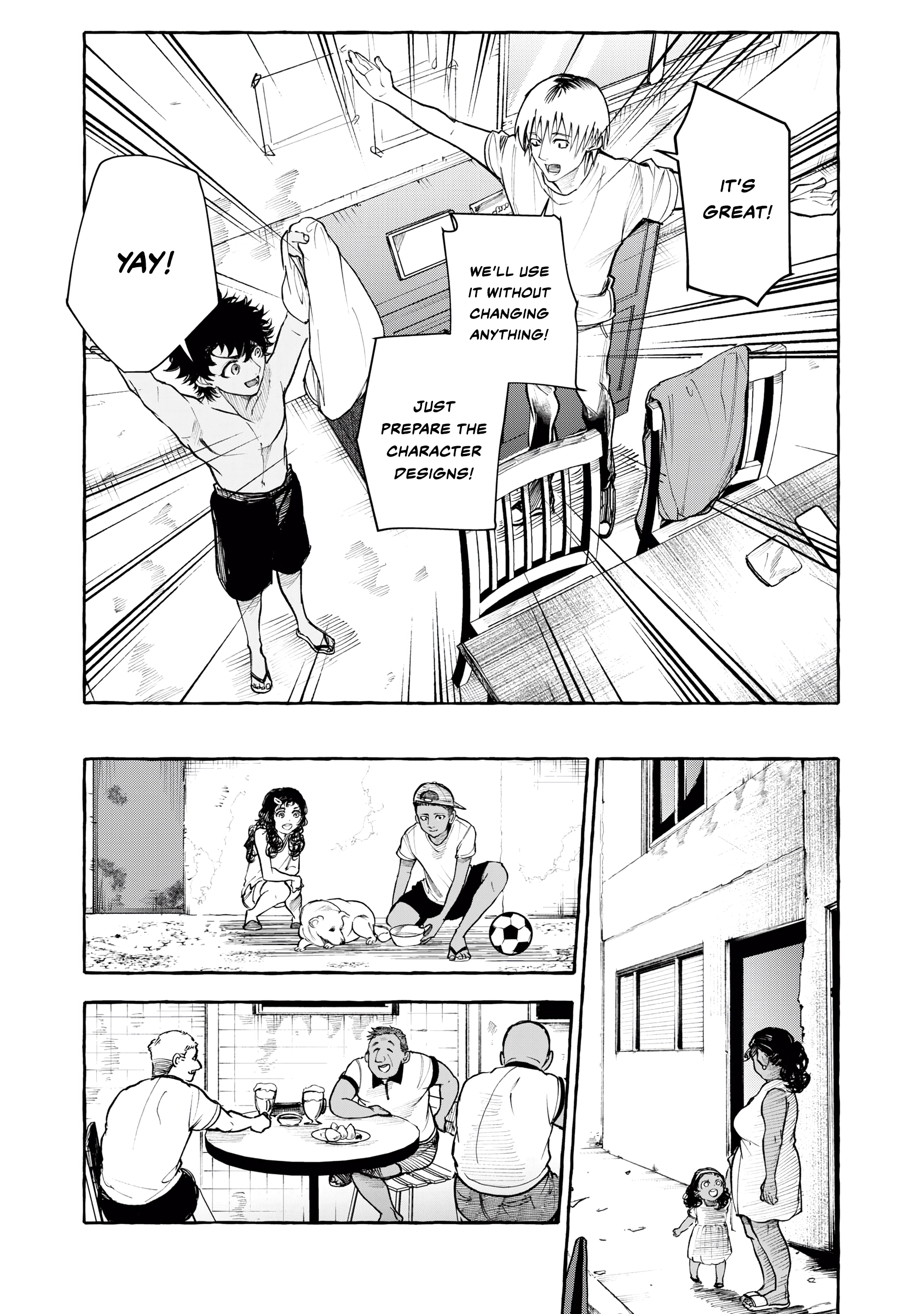Favela no Mangaka Chapter 18 page 14 - 