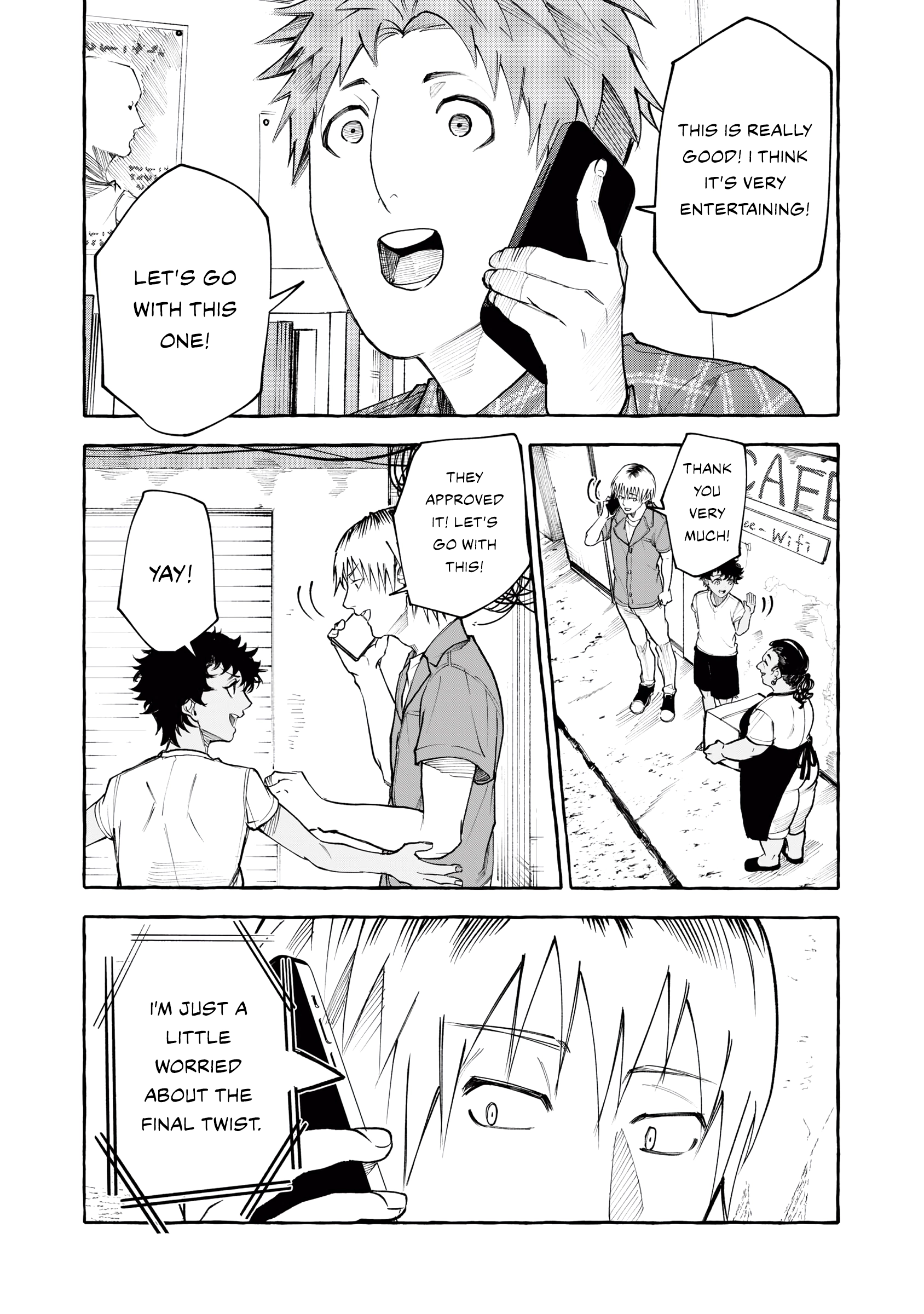 Favela no Mangaka Chapter 18 page 15 - 
