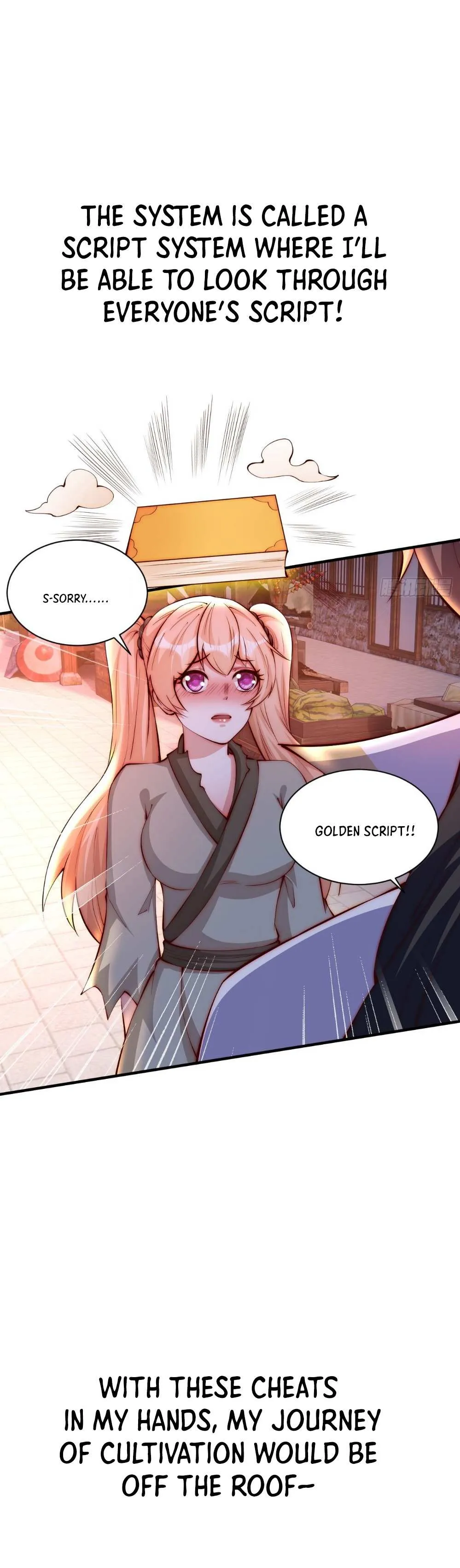 Fellow Daoist, your script is so beautiful Chapter 0 page 3 - 