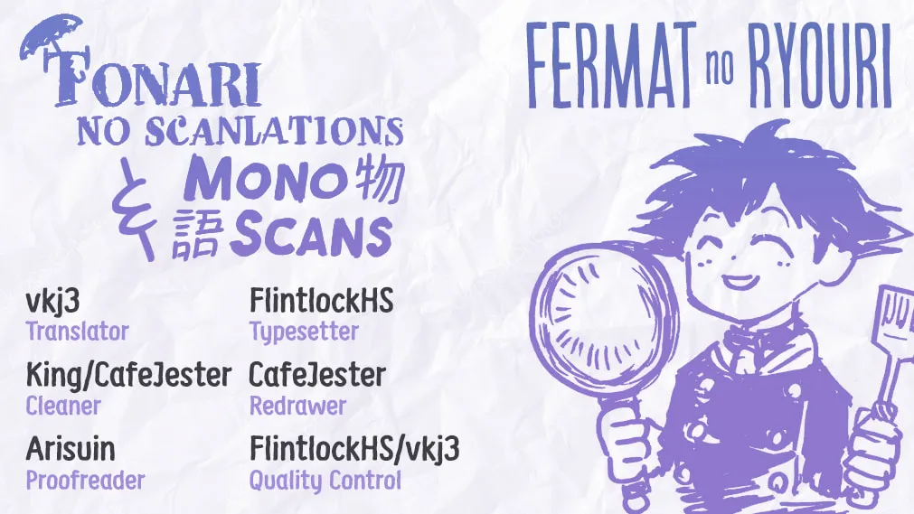 Fermat no Ryouri Chapter 1 page 99 - 