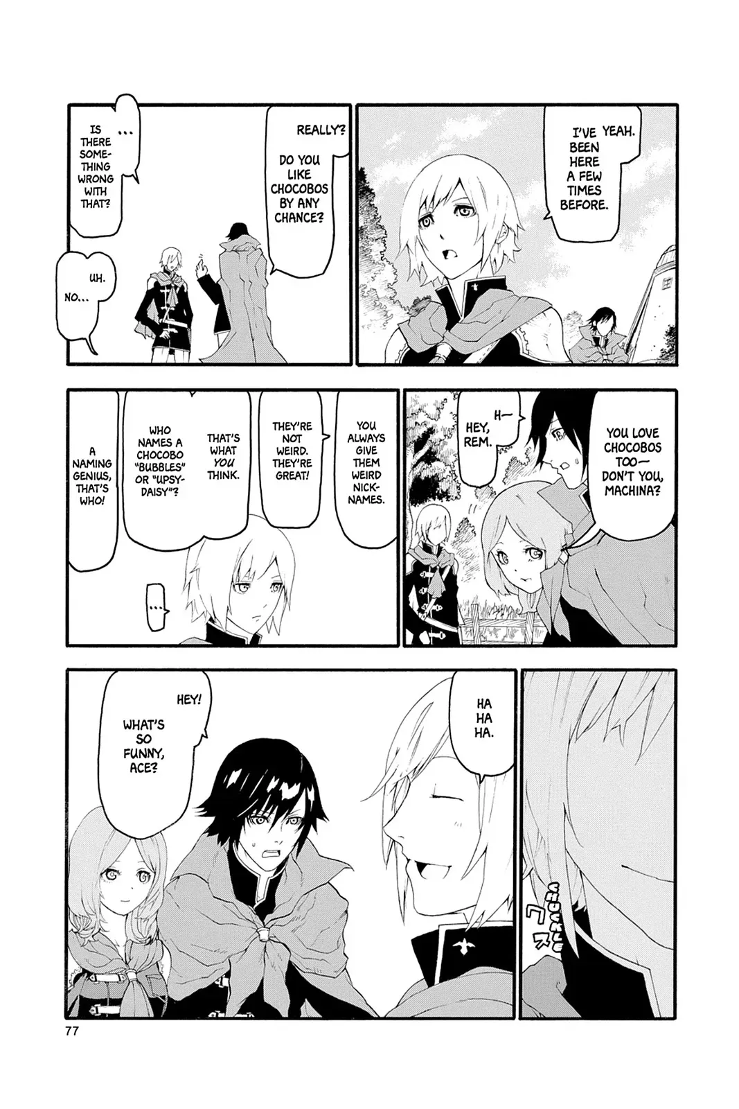 Final Fantasy Type-0 Chapter 2 page 21 - 