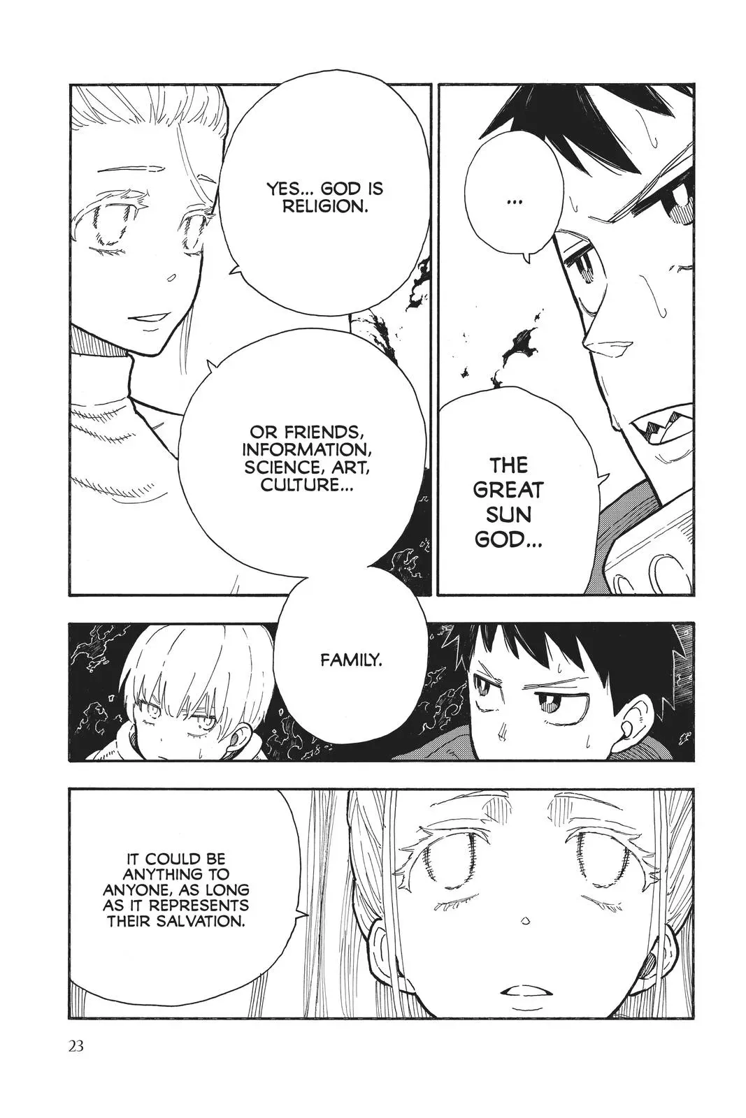 Fire Force Chapter 287 page 21 - 