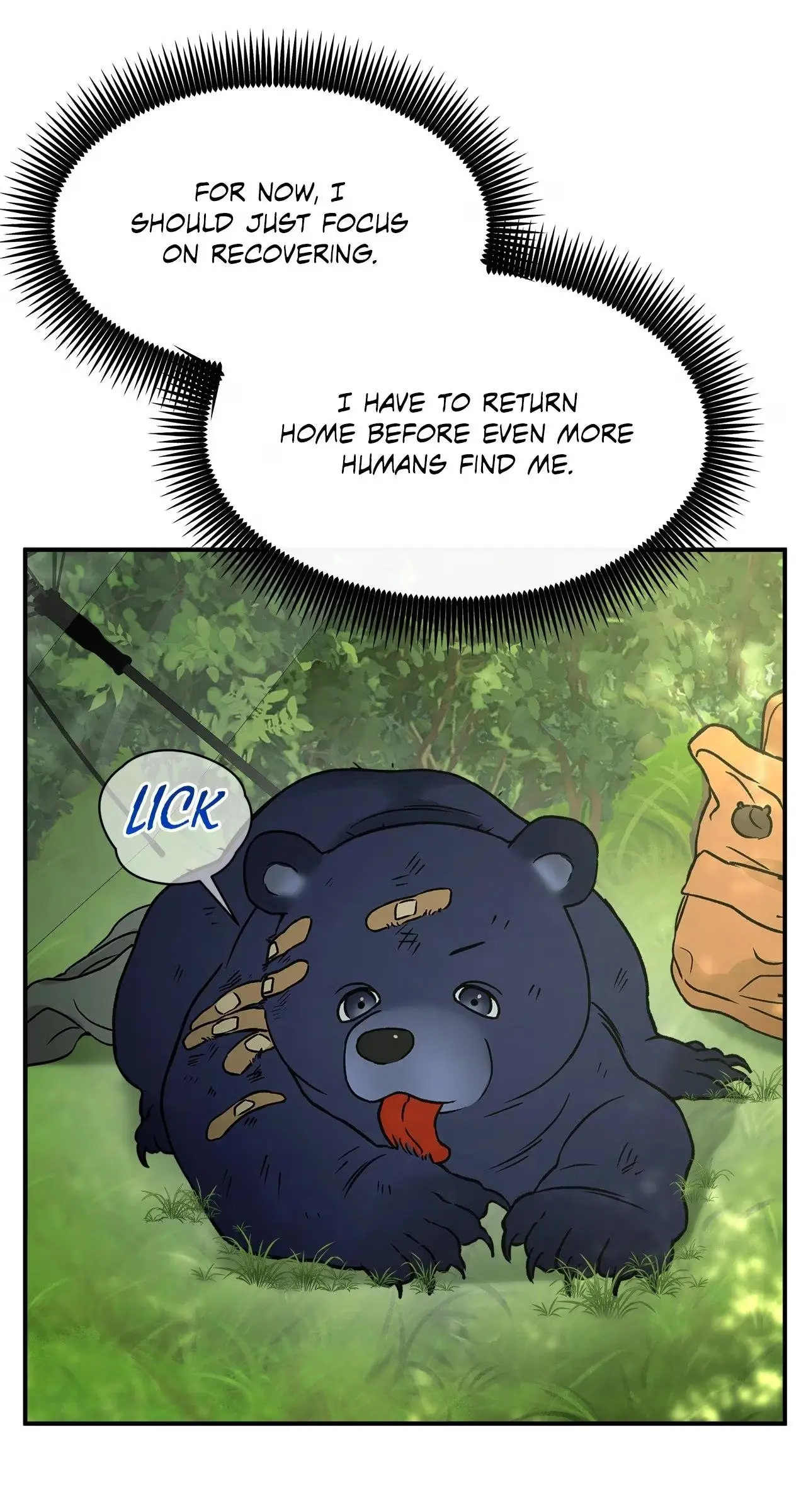 First-Time Scammer, Bearly Holding On Chapter 7 page 42 - 