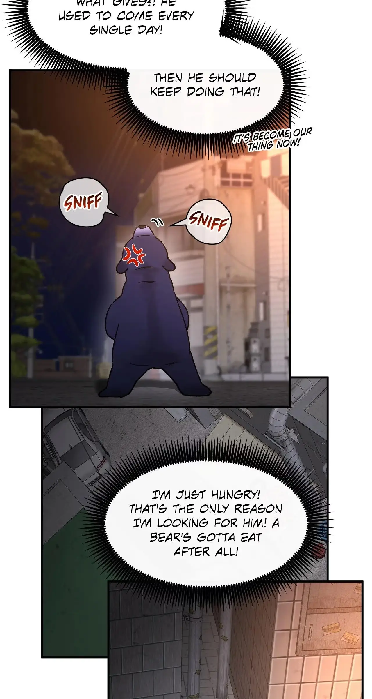 First-Time Scammer, Bearly Holding On Chapter 8 page 12 - 