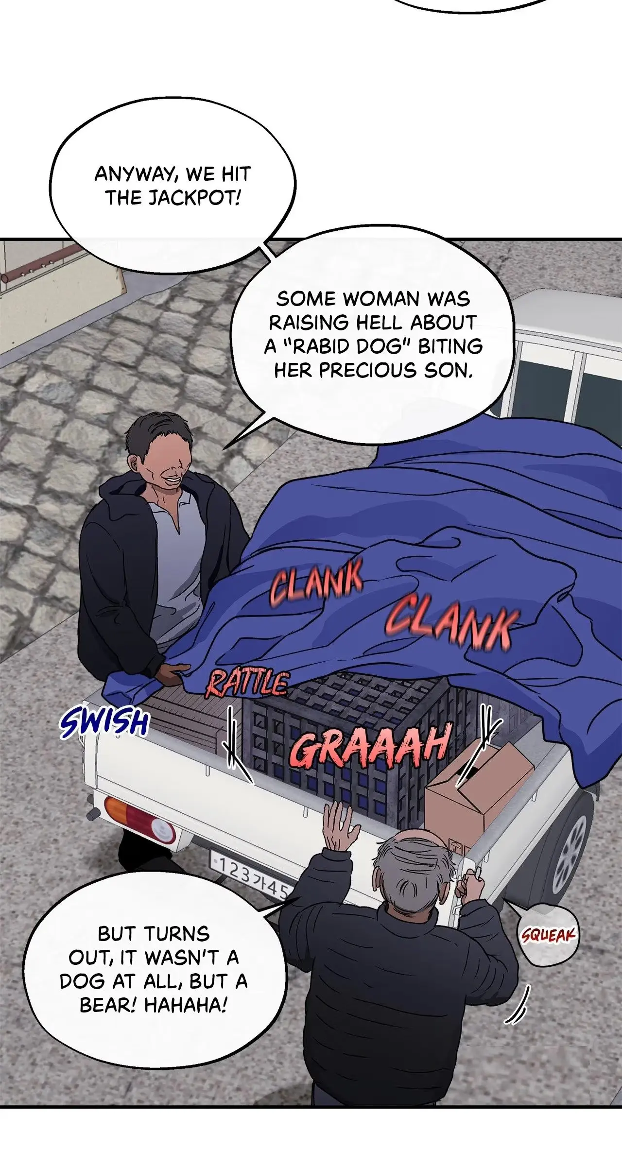 First-Time Scammer, Bearly Holding On Chapter 8 page 54 - 