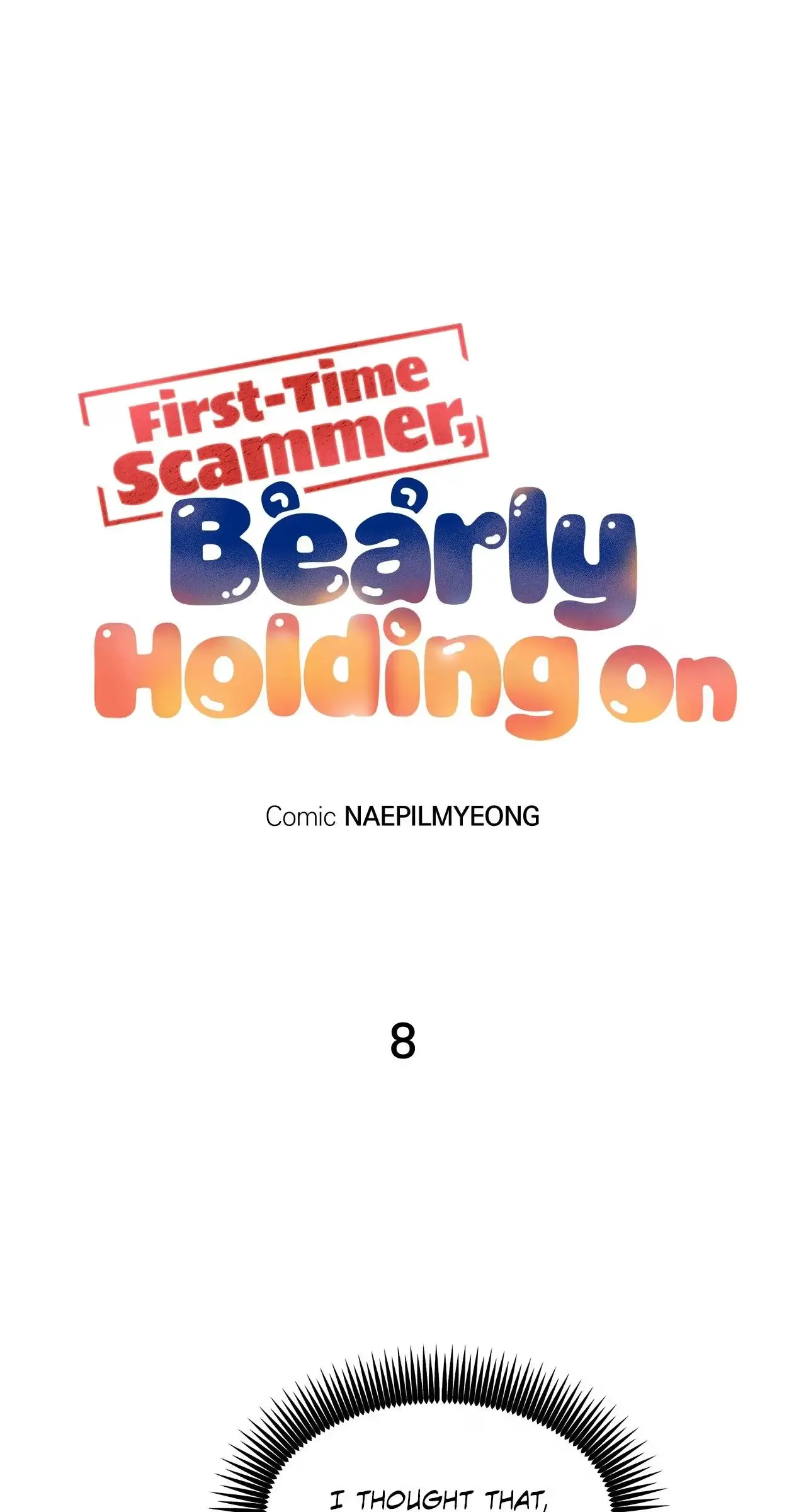 First-Time Scammer, Bearly Holding On Chapter 8 page 9 - 