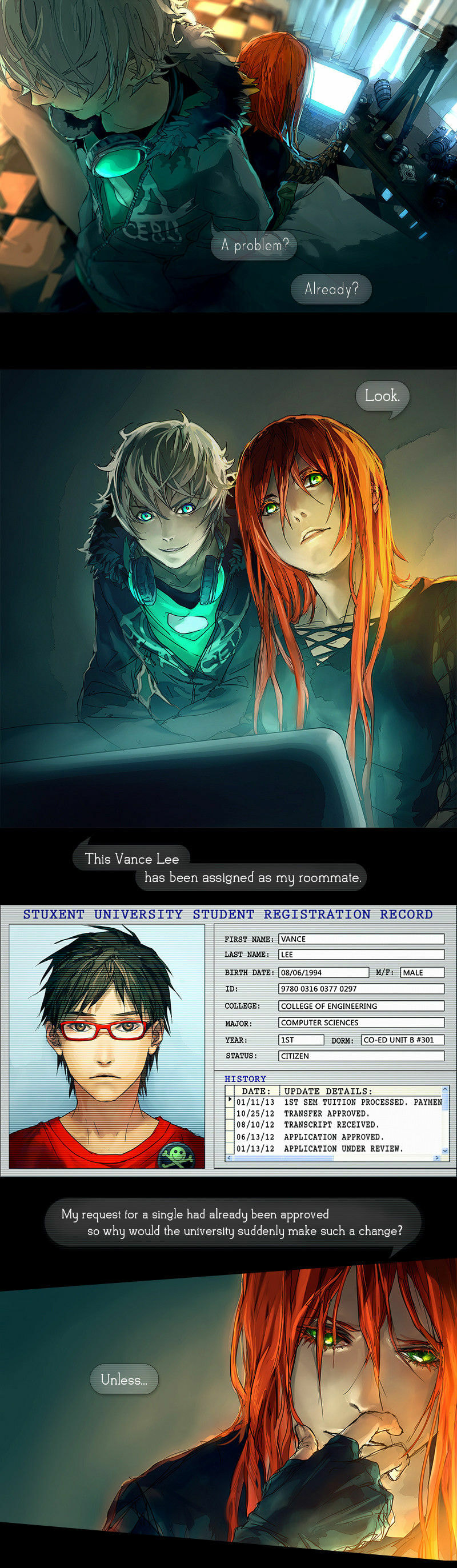 Fisheye Placebo (Colored) Chapter 2 page 1 - 