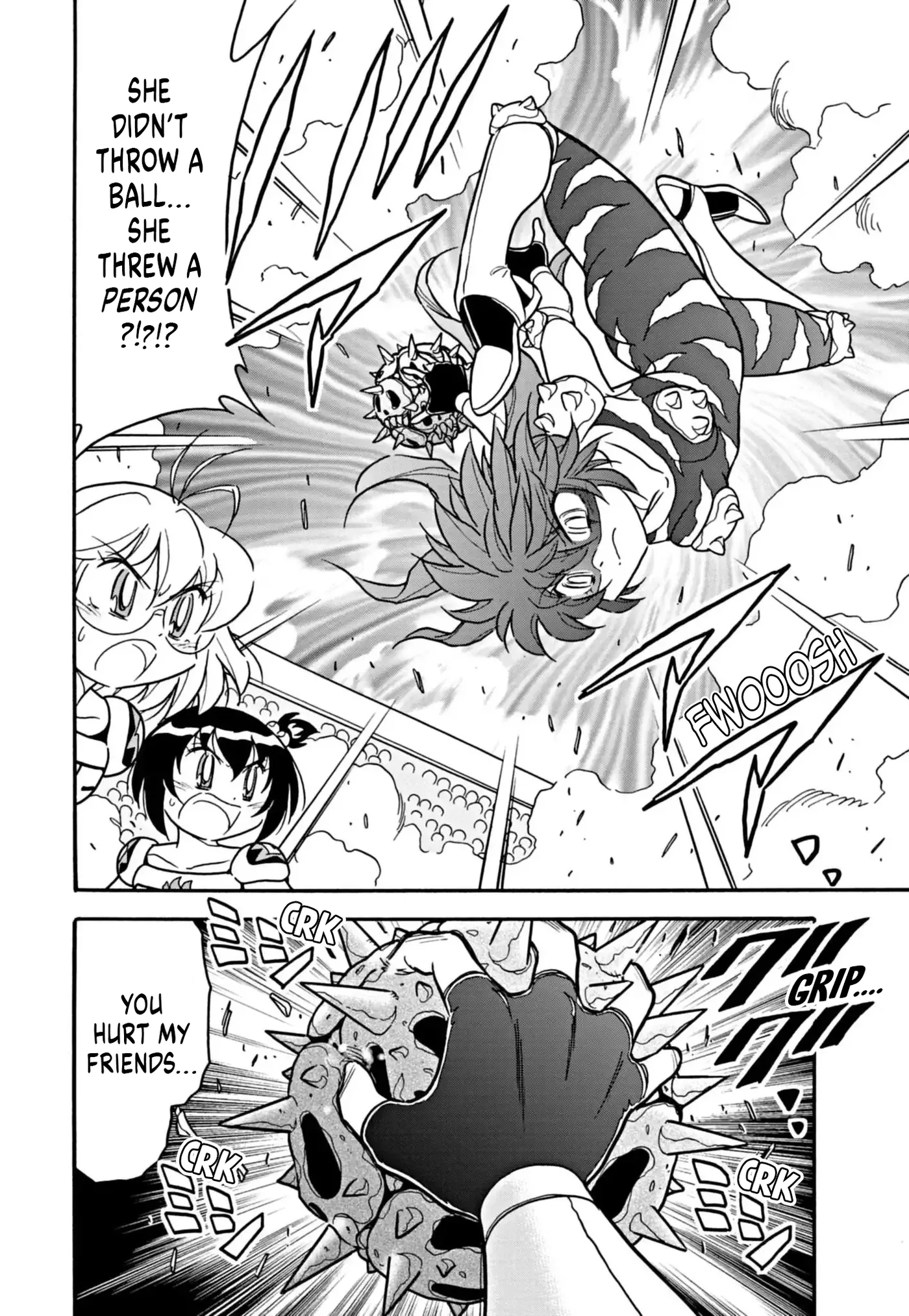 Flaming Ball Girl Dodge Danko Chapter 41 page 8 - 
