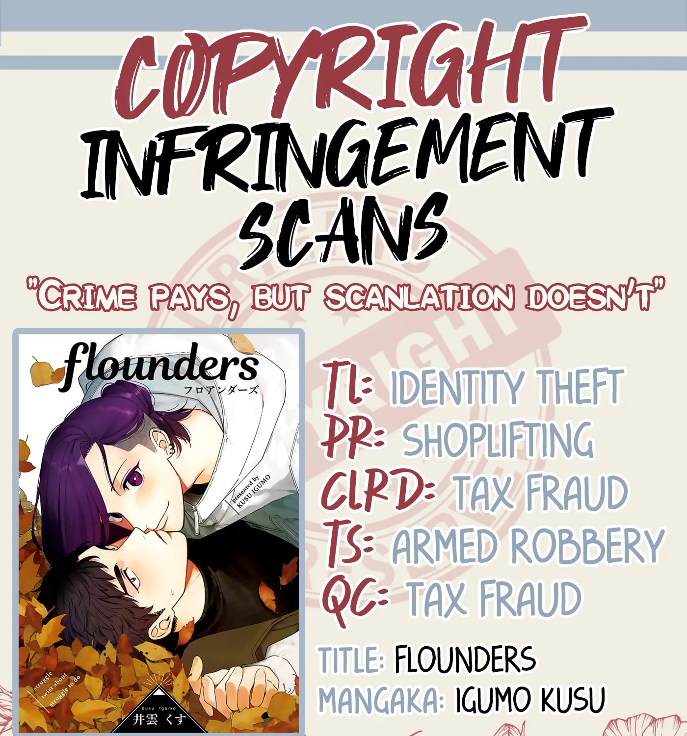 flounders Chapter 1 page 1 - 