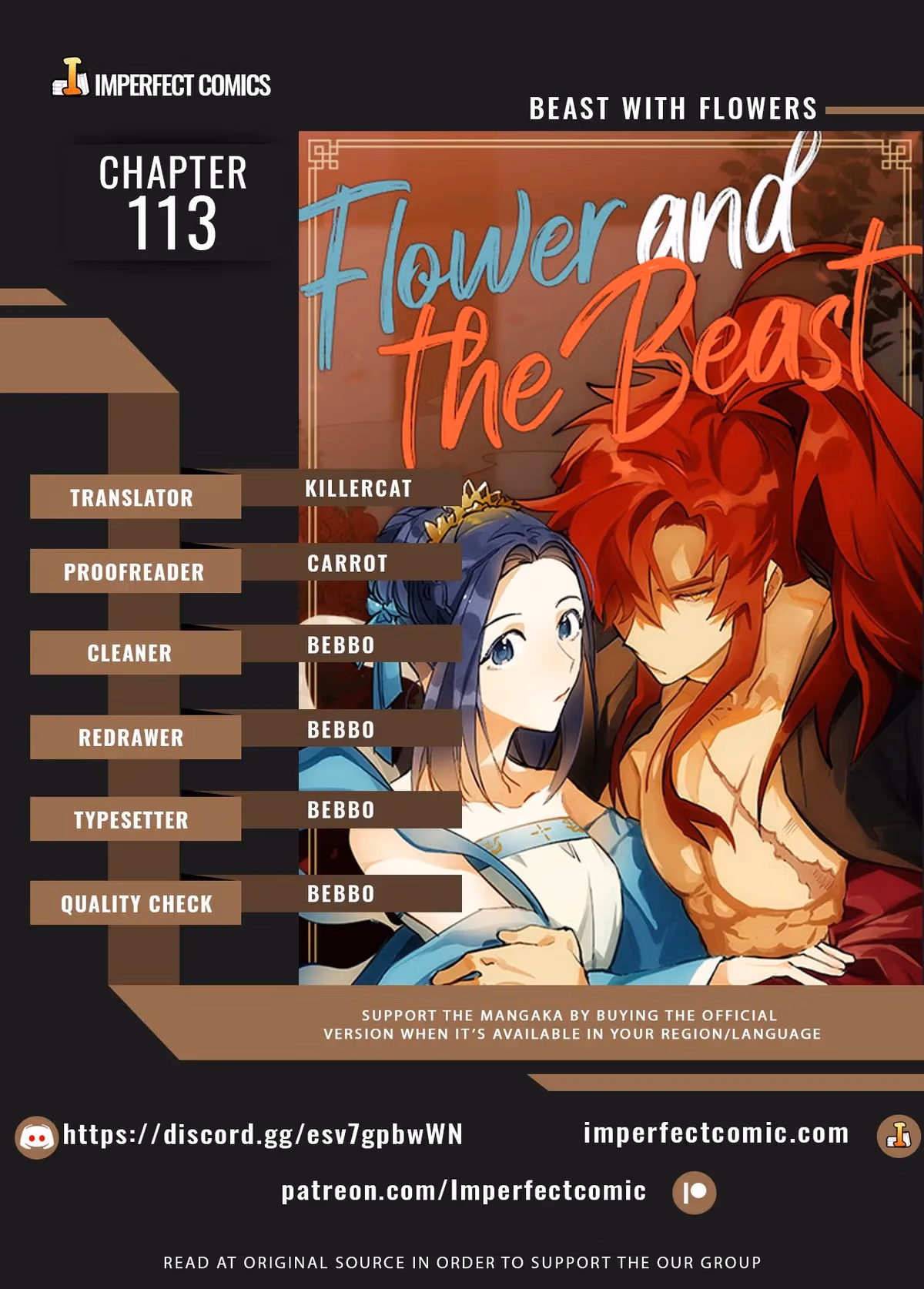 Flower and the Beast Chapter 113 page 1 - 