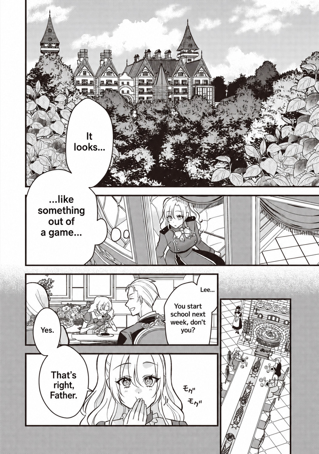 Forced to Reincarnate, a Middle-Aged Man Lives as the Ultimate Duke's Daughter Chapter 1 page 14 - 
