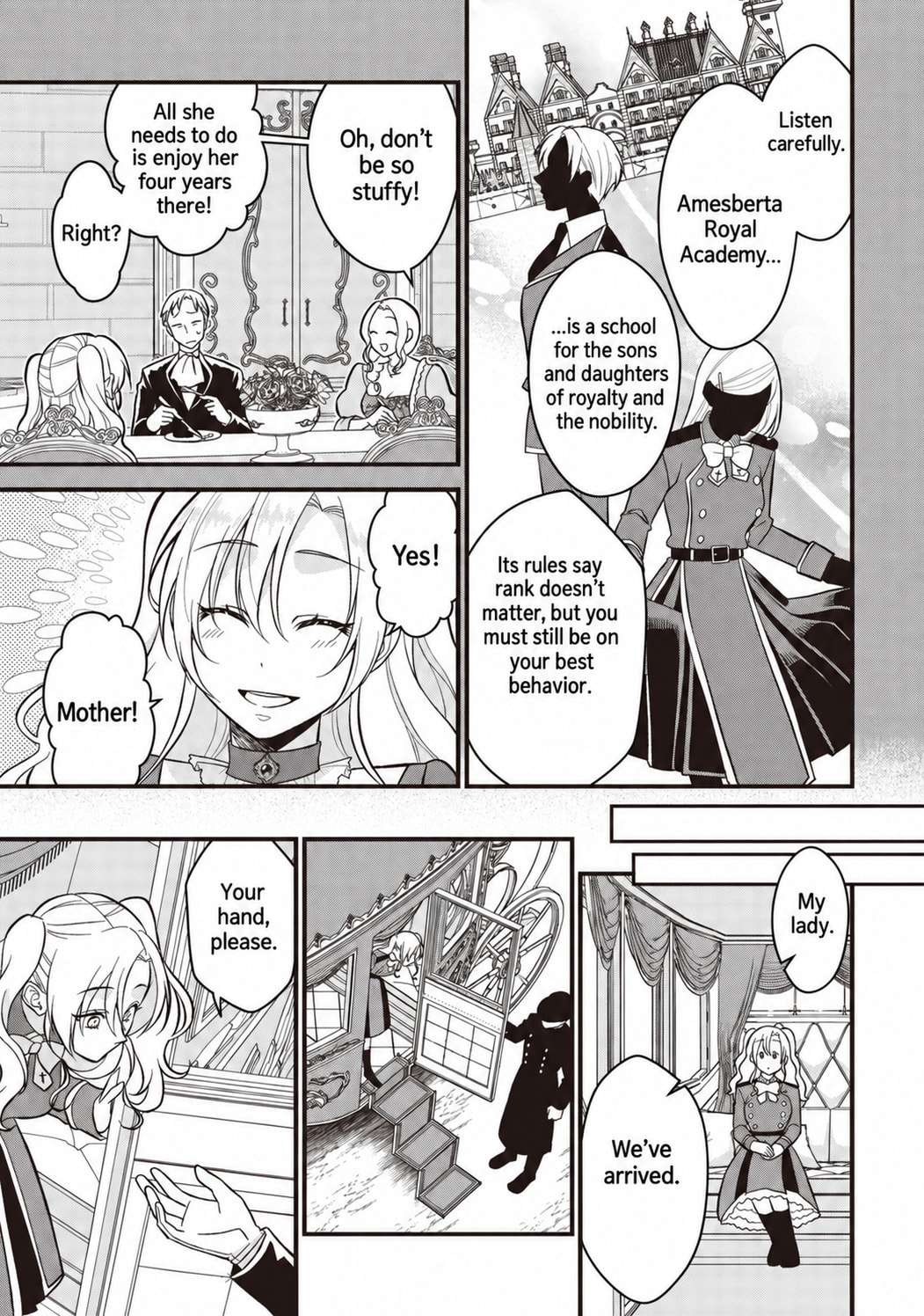 Forced to Reincarnate, a Middle-Aged Man Lives as the Ultimate Duke's Daughter Chapter 1 page 15 - 