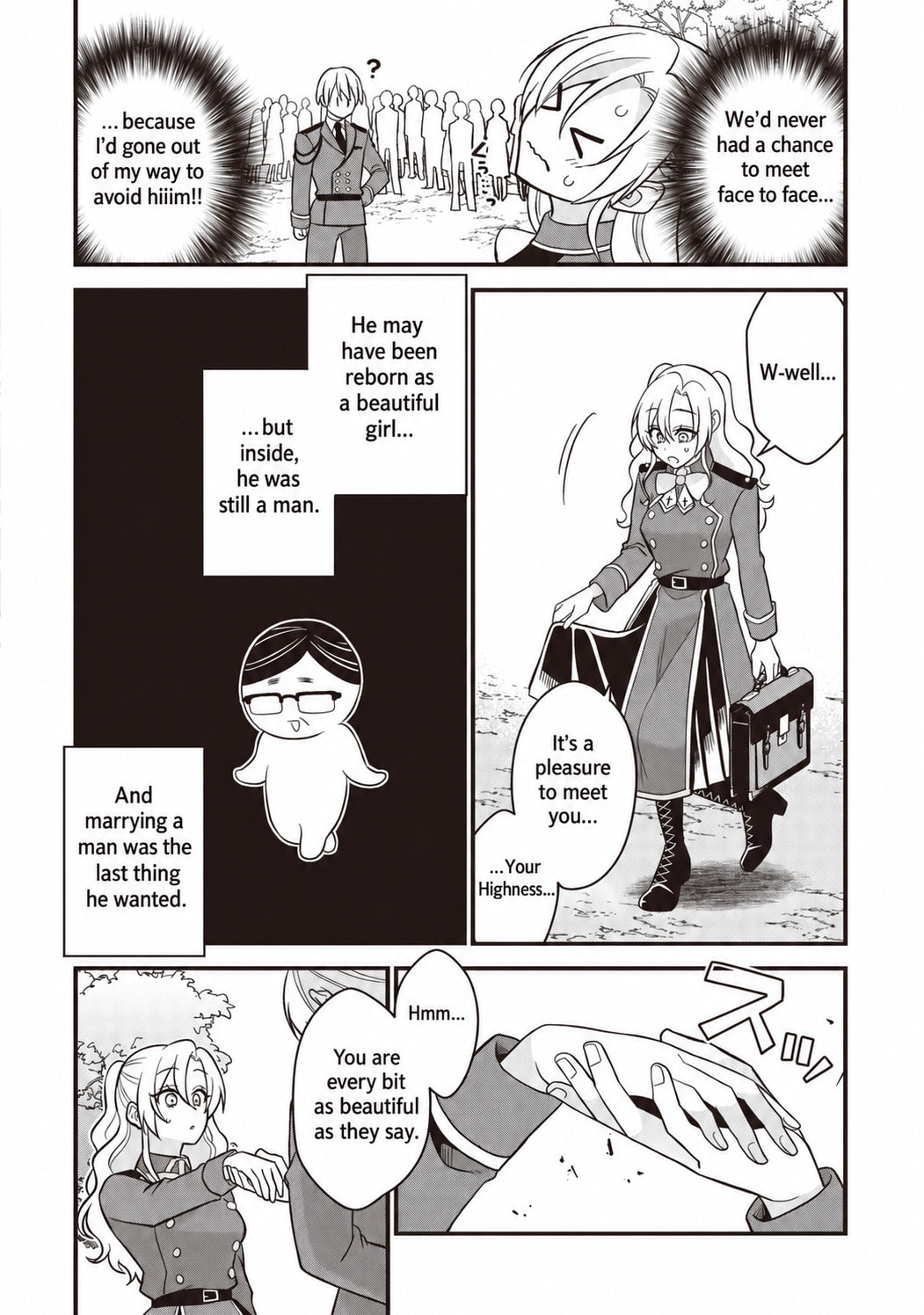 Forced to Reincarnate, a Middle-Aged Man Lives as the Ultimate Duke's Daughter Chapter 1 page 20 - 