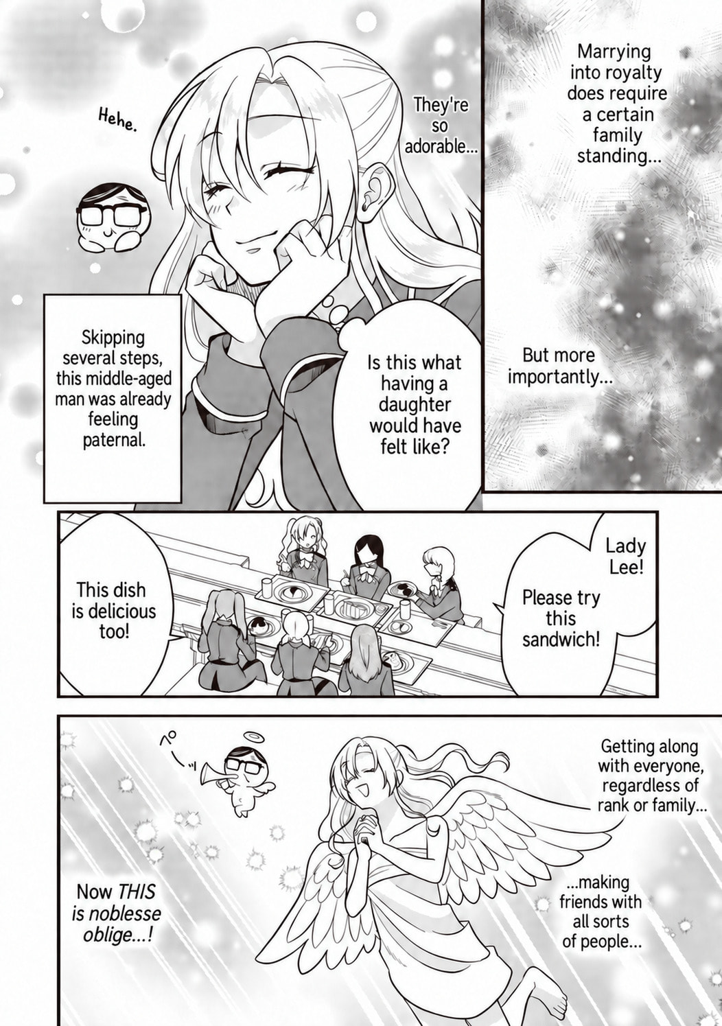 Forced to Reincarnate, a Middle-Aged Man Lives as the Ultimate Duke's Daughter Chapter 1 page 26 - 