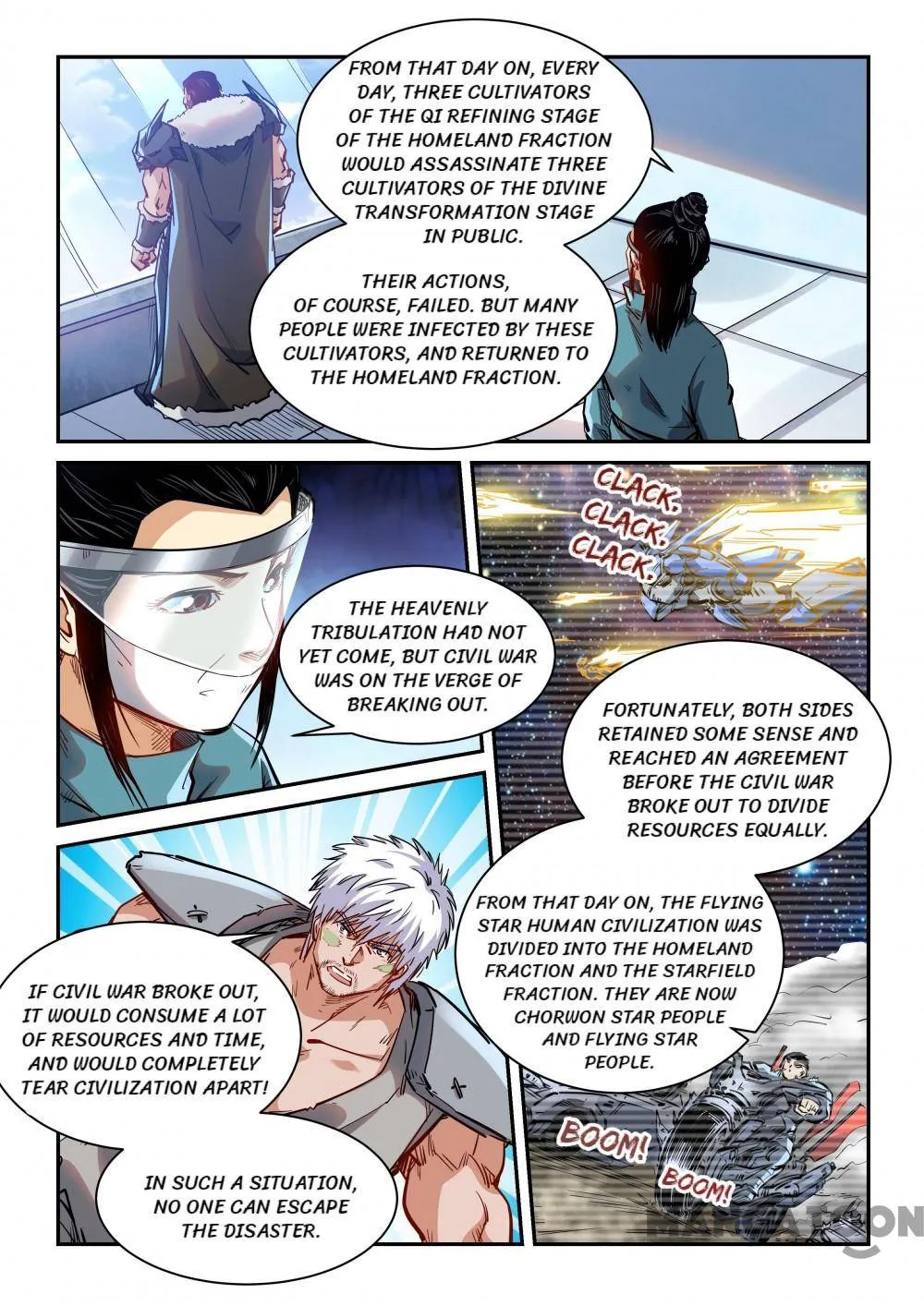 Forty Millenniums Of Cultivation Chapter 355 page 4 - 