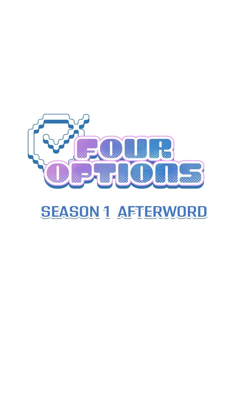 Four Options Season 1 Afterword page 1 - 