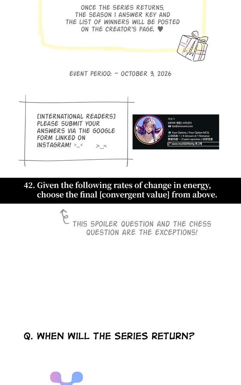 Four Options Season 1 Afterword page 62 - 